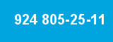 924 805-25-11 924 805-25-11